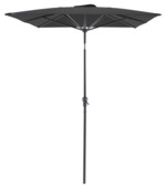 Handson balkonparasol zwart 1,5 x 2,5 m