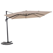Handson zweefparasol Ibiza taupe Ø 300 cm