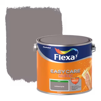 Flexa EasyCare muurverf leisteengrijs mat 2,5 liter