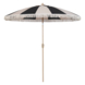 Parasol Venetië Zwart/beige Ø250 cm