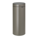 Brabantia Touch Bin Prullenbak - 30 l - Platinum