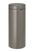 Brabantia Touch Bin Prullenbak - 30 l - Platinum