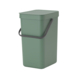 Brabantia afvalemmer Sort & Go 12L groen