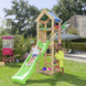 Speeltoestel Jungle Gym Patio douglas met glijbaan groen