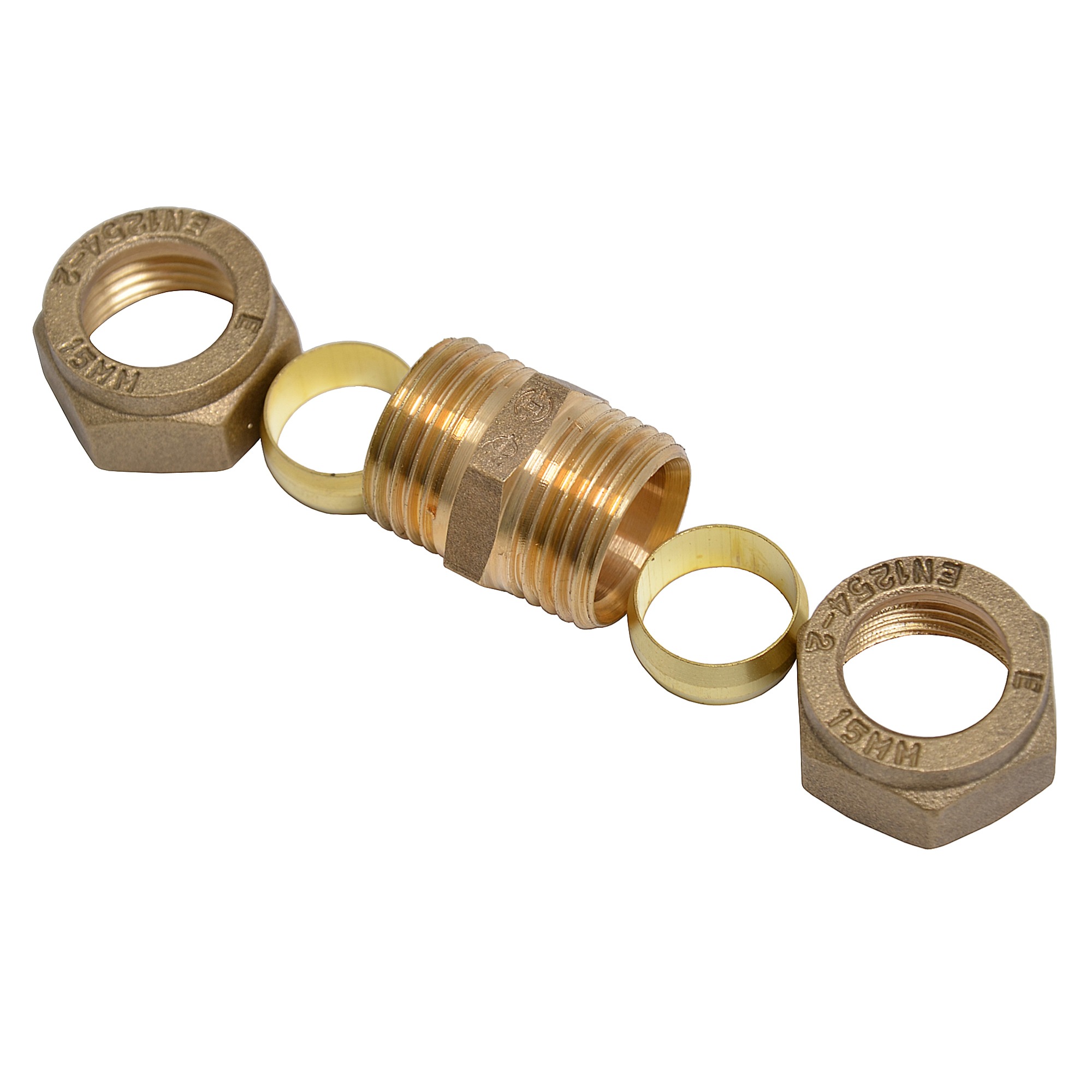 Sanivesk Knel Sok 15Mm Messing 10St sanivesk kopen in de aanbieding