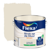 Flexa Strak op de Muur muurverf crème 2,5 l