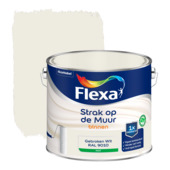 Flexa Strak op de Muur muurverf mat gebroken wit 2,5 liter