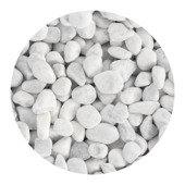 Stonewish Carrara rond 25-40 mm - Bigbag á 1000 kg