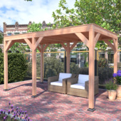 Overkapping Douglas 445x255cm