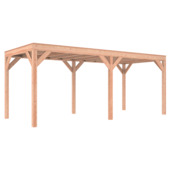 Overkapping Douglas 595x255cm