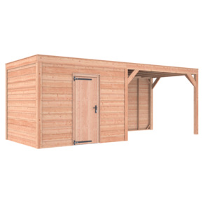 Tuinhuis Douglas Zweeds Rabat 645x255cm