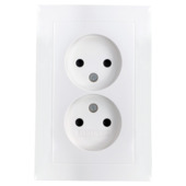 Karwei Berker S.1 Dubbel Stopcontact Wit aanbieding