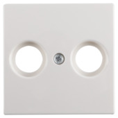 Busch-Jaeger Balance SI Centraalplaat Radio/TV Wit