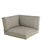 Palletkussens hoekset Hidde warm grijs