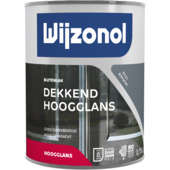 Wijzonol lak hoogglans antraciet dekkend 750 ml