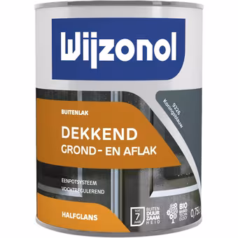 Wijzonol lak halfglans koningsblauw dekkend 750 ml