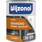 Wijzonol lak halfglans roomwit dekkend 750 ml