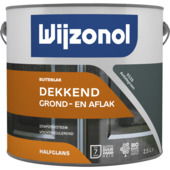 Wijzonol lak halfglans antiekgroen dekkend 2,5 l