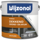 Wijzonol lak halfglans zuiver wit (RAL 9010) dekkend 2,5 l