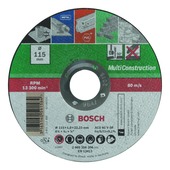 Bosch doorslijpschijf multi 115x1 mm
