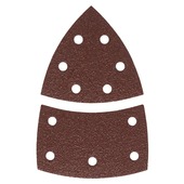 Bosch schuurblad K80 102x62 mm 10 stuks