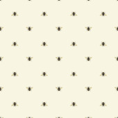 Vliesbehang Joules Botanical Bee (dessin 118544)