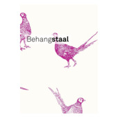 Behangstaal vliesbehang Joules Flirty Fazant Roze (dessin 118551)