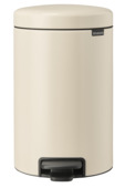 Brabantia NewIcon Prullenbak - 12 l - Soft Beige