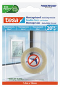Tesa Montagetape voor Transparant & Glas 20 kg/m