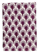 Tafelkleed print paars 250x140cm