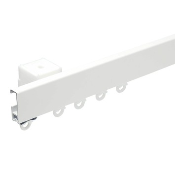 Intensions Practical extra gordijnrailset wit 250 cm