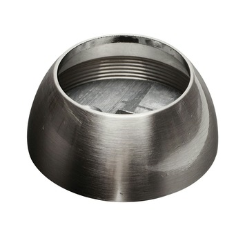 Intensions Natural roede steun - in de dag - strak rvs 28 mm - 2 stuks