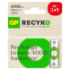 GP Batterij Oplaadbaar AA NiMH 2100 mAh ReCyko 1,2V 4 stuks (3+1)