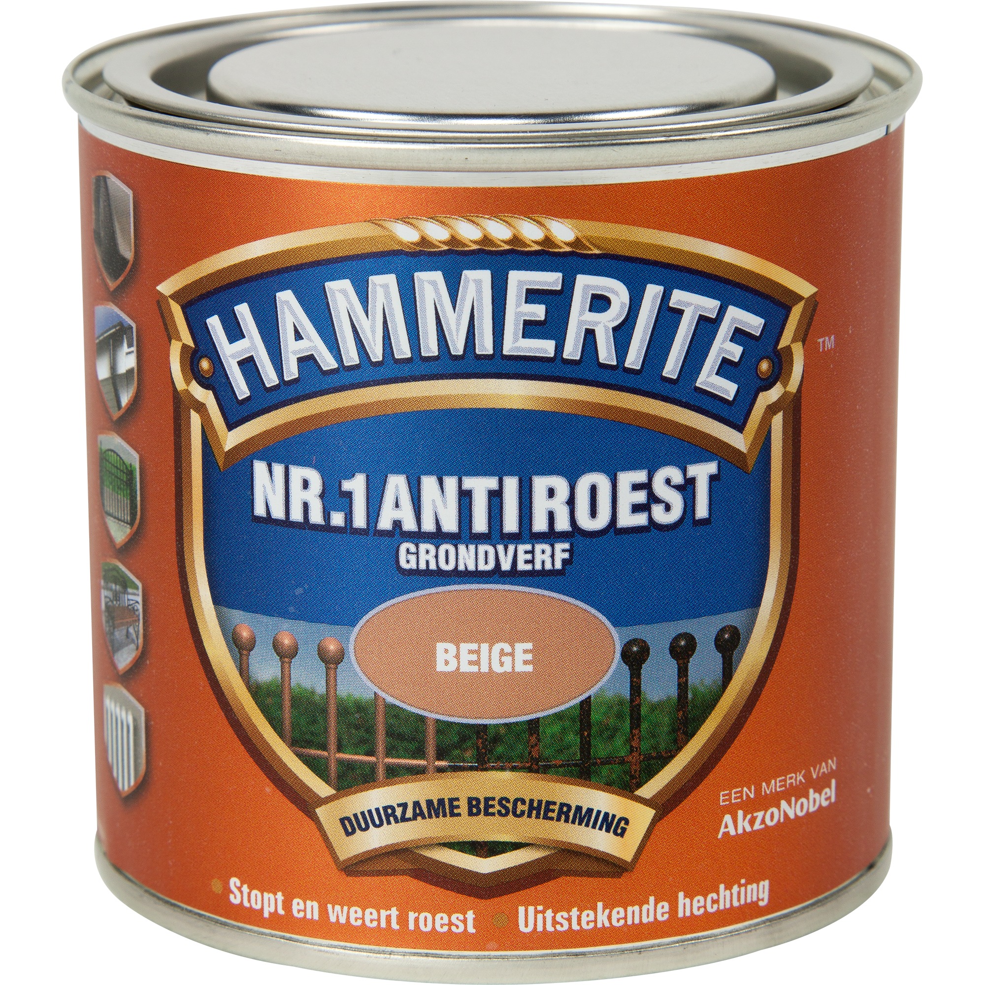 Hammerite Nr 1 Anti Roest Grondverf Beige 250 Ml hammerite kopen in de aanbieding