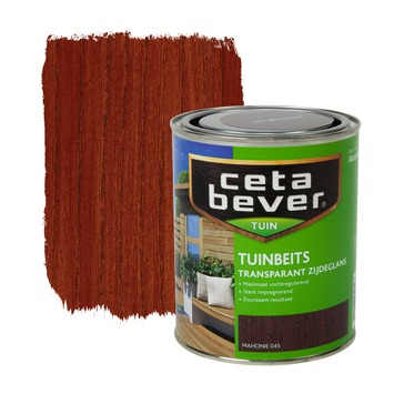CetaBever tuinbeits mahonie transparant 750 ml
