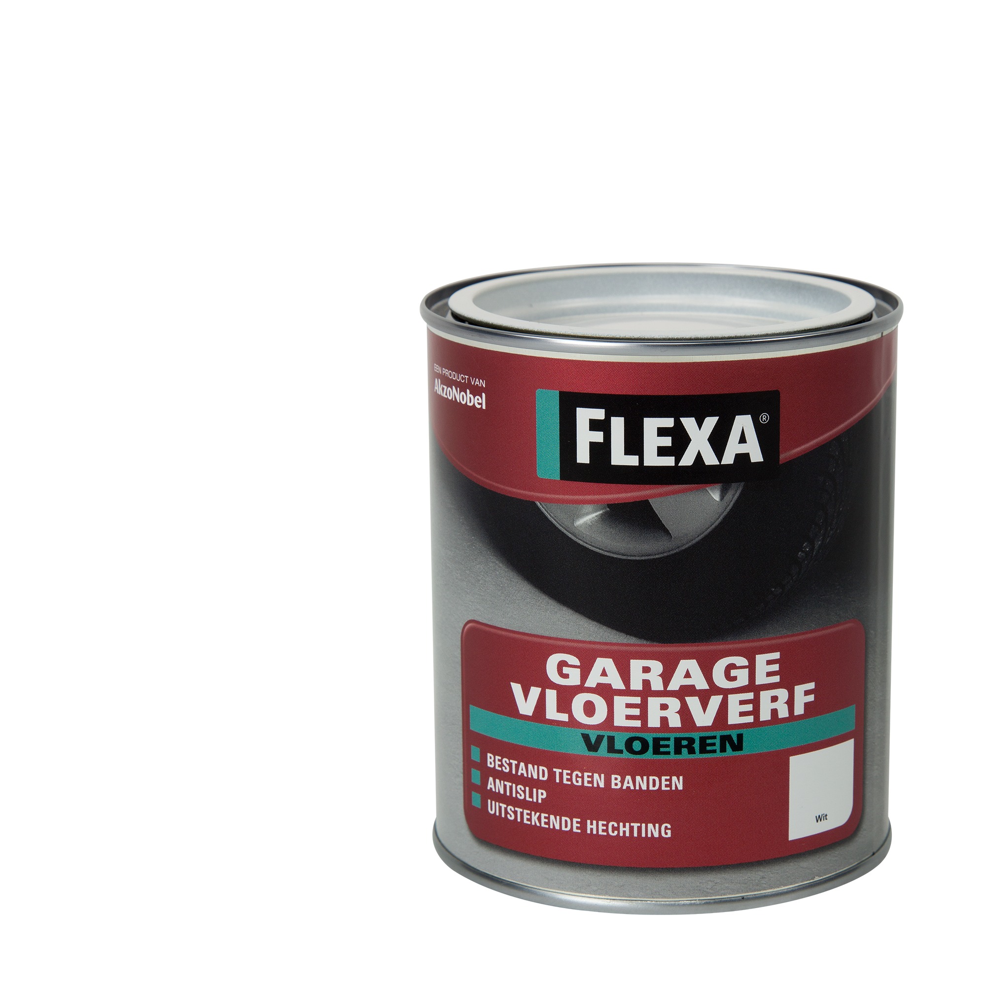 Flexa Vloeren Garage Betonverf Wit 750 Ml flexa kopen in de aanbieding