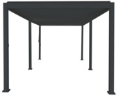 Pergola Classic antraciet 3x6 m