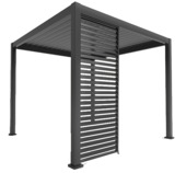 Zijwand louvre voor pergola Classic & Deluxe Antraciet 300 series