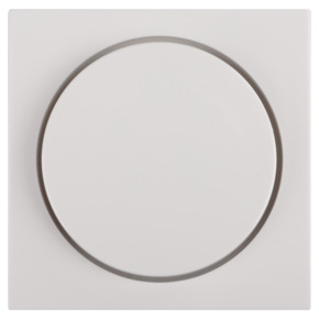 Gira ST55 centraalplaat dimmer wit