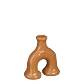 Kandelaar terra - l16xb8xh17,5cm