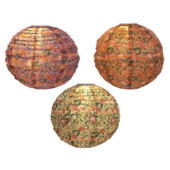 Solar lampion 20 cm met print