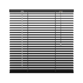 KARWEI aluminium jaloezie 25 mm zwart (kleurnr. 203) 80x250 cm (bxh)