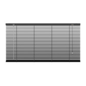 KARWEI aluminium jaloezie 25 mm matzwart (kleurnr. 320) 140x250 cm (bxh)