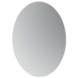Plieger passpiegel ovaal zilver 27 x 38 cm