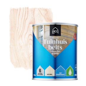 Lacq Tuinhuis beits transparant naturel 750 ml