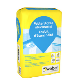 Weber waterdichte stucmortel 20 kg
