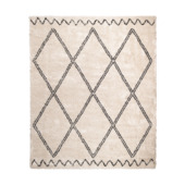 Karwei Varamin Vloerkleed Crme/Zwart 35 mm 240x290 cm aanbieding