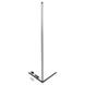 Grundig staande LED - hoek vloerlamp RGBW 15W  140x30 x30CM 