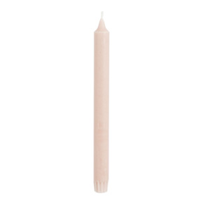 Dinerkaars stearine licht roze
