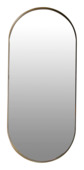 Spiegel Bobby ovaal goud